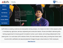 Tablet Screenshot of ilfsskills.com